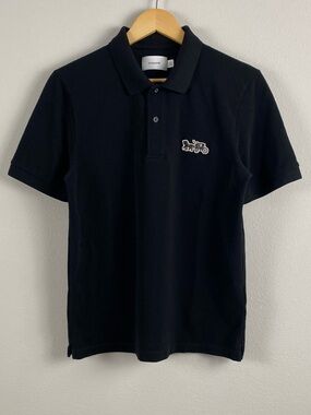 Coach Horse And Carriage Classic Polo | Organic Cotton | Black